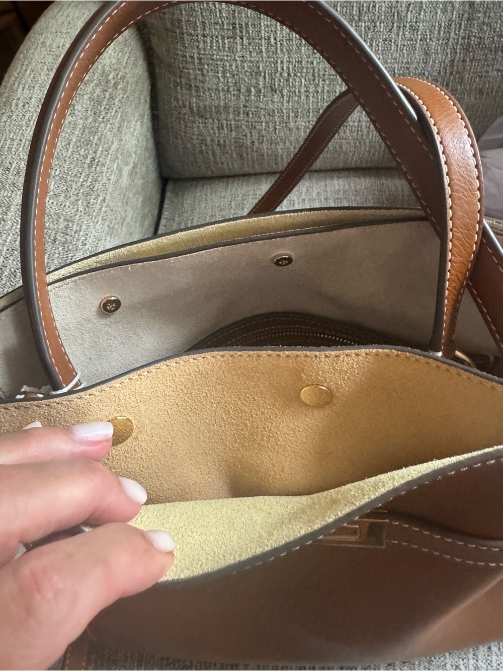 Tory Burch Lee Radziwill small double bag. NWT - Picture 6 of 7